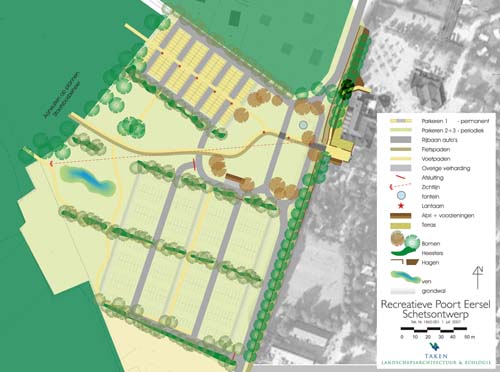 Recreatieve Poort Eersel Schetsontwerp
